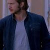 Buy Clayton Danvers Blue Suede Jacket