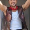 Shop DWTS Dylan Efron Leather Vest