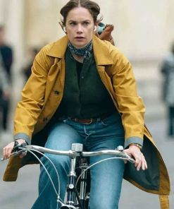 Buy Sarah Tucker TV Series Down Cemetery Ruth Wilson Mustard Cotton Coat