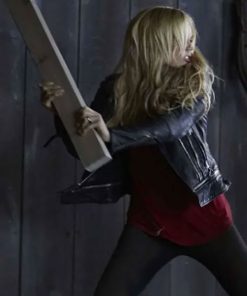 Buy Elena Michaels Bitten Leather Jacket