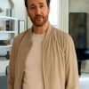 Shop Elsbeth S03 Jason Butler Harner Beige Jacket