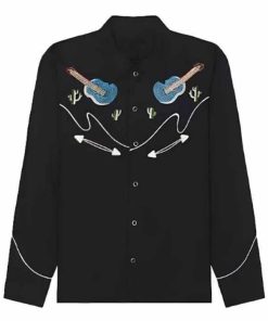Shop Gen V S02 Asa Germann Black Guitar Shirt