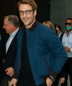 Buy Glen Powell Good Morning America Bomber Jacket