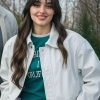 Shop Hande Erçel Reminder White Jacket