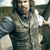 Buy Cullen Bohannon Hell on Wheels S02 Anson Mount Black Distressed Vest