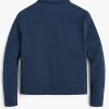 Shop Joseph Sikora Sherri Blue Suede Jacket