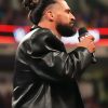 Shop Seth Rollins 2025 Monday Night RAW Black Leather Coat