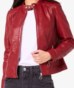 Buy Sheriff Country Amanda Arcuri Leather Jacket