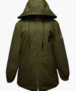 Buy Snap On Hooded Jacket