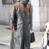 Shop The Bride 2026 Christian Bale Black Leather Coat