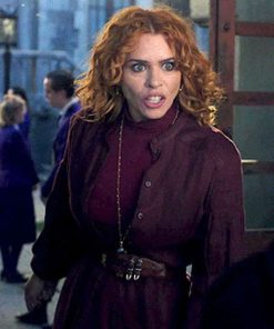 Shop Wednesday Isadora Capri Burgundy Coat