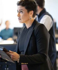 Shop 911 S9 Briana Venskus Black Blazer