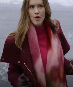 Buy A Bills Love Story Holland Roden Maroon Coat