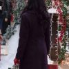 Shop A Gingerbread Christmas Tiya Purple Coat
