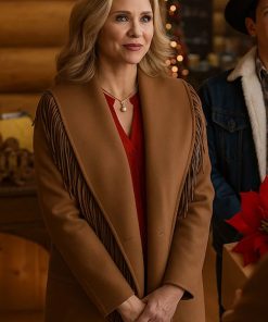 Shop A Royal Montana Christmas Fiona Gubelmann Wool Coat