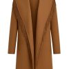 Shop A Royal Montana Christmas 2025 Fiona Gubelmann Brown Coat