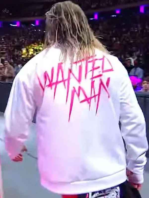 Buy American Wrestler Dolph Ziggler Wanted Man Jacket