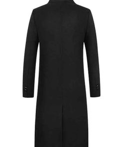 Shop Black Long Trench Coat For Men