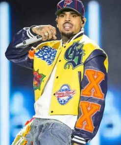 Shop Chris Brown Breezy Bowl Tour Jacket