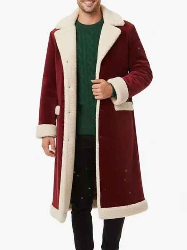 Shop Christmas Tree Long Santa Coat