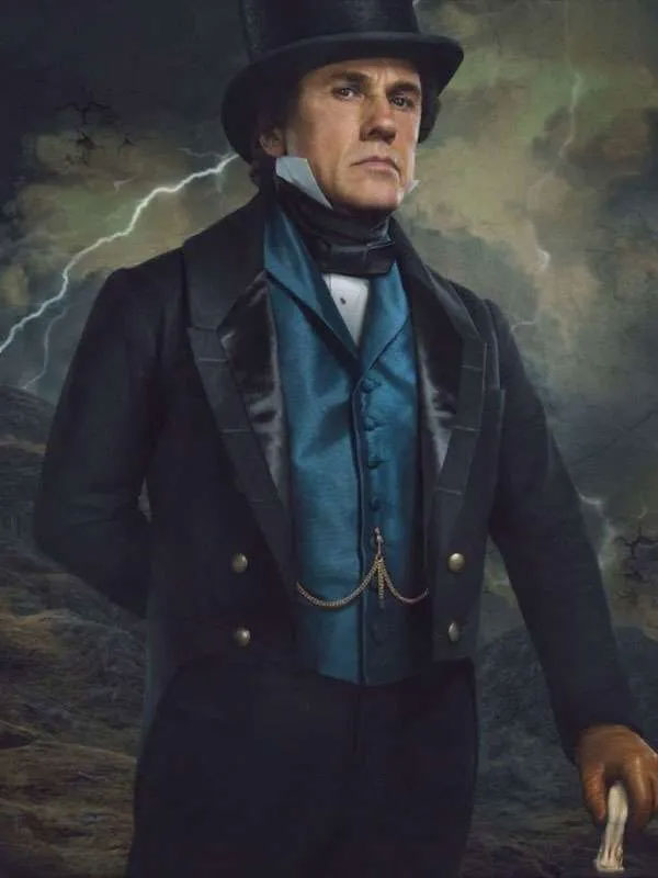 Shop Christoph Waltz Frankenstein Black Tail Coat