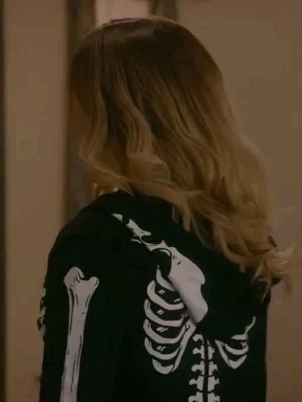 Shop Cobra Kai S03 Tory Nichols Black Hooded Jacket