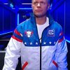 Shop American Wrestler Cody Rhodes Stars and Stripes White Jacket