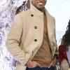Shop Danny Escalante Dates of Christmas Wool Coat