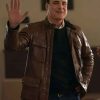 Shop Dominic Fumusa Elsbeth Brown Leather Jacket