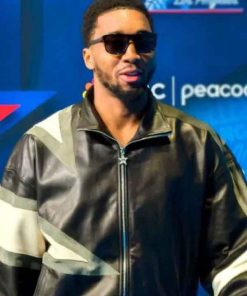 Shop Donovan Mitchell NBA All Star Leather Jacket