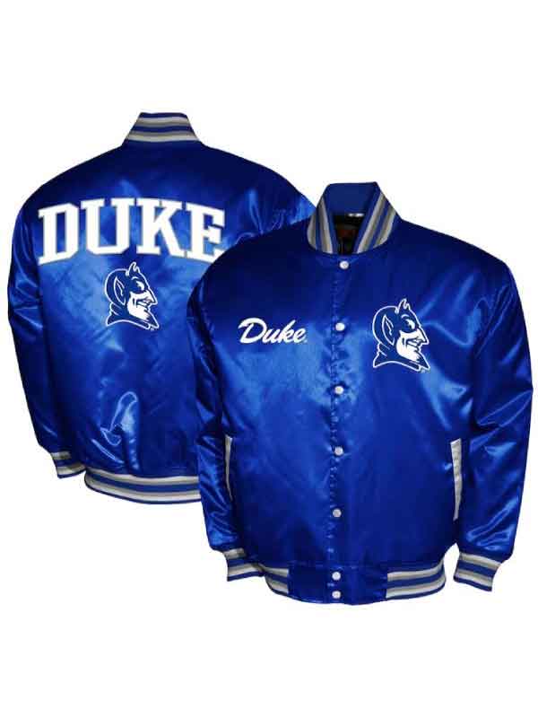 Buy Duke Blue Devils Club Satin Jacket