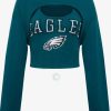 Shop Eagles Midnight Green Shrug Cami
