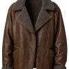 Buy Ella McCay Emma Mackey Shearling Jacket