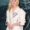 Shop Elle Fanning Predator Badlands 2025 Jacket