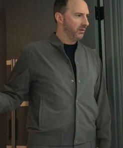 Shop Elsbeth S03 Tony Hale Grey Jacket