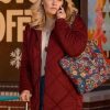 Buy Emily Rose All Is Merry & Bright 2025 Jessica Maroon Quilted Coat