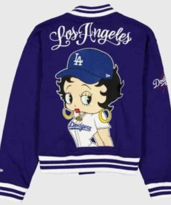 Shop New Era x Bella Dona x Betty Boop Dodgers Jacket