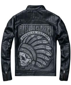 Shop Indian Skull Black Jacket