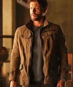 Shop Jensen Ackles Tracker Khaki Jacket