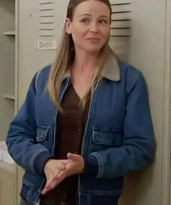 Buy Jocelyn Hudon Chicago Fire Blue Denim Jacket