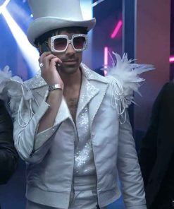 Shop Joe Jonas A Very Jonas Christmas Movie White Jacket