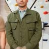 Shop John Solomon On Brand With Jimmy Fallon Green Jacket