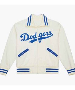 Shop LA Dodgers Cooperstown Batting Practice Full-Zip Fleece Jacket