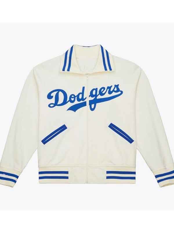 Shop LA Dodgers Cooperstown Batting Practice Full-Zip Fleece Jacket
