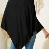 Buy Lightweight Asymmetric Red and Poncho