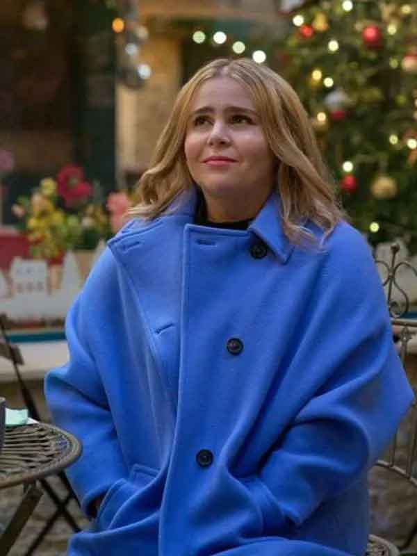 Buy Mae Whitman The Twelve Dates Til Christmas Coat