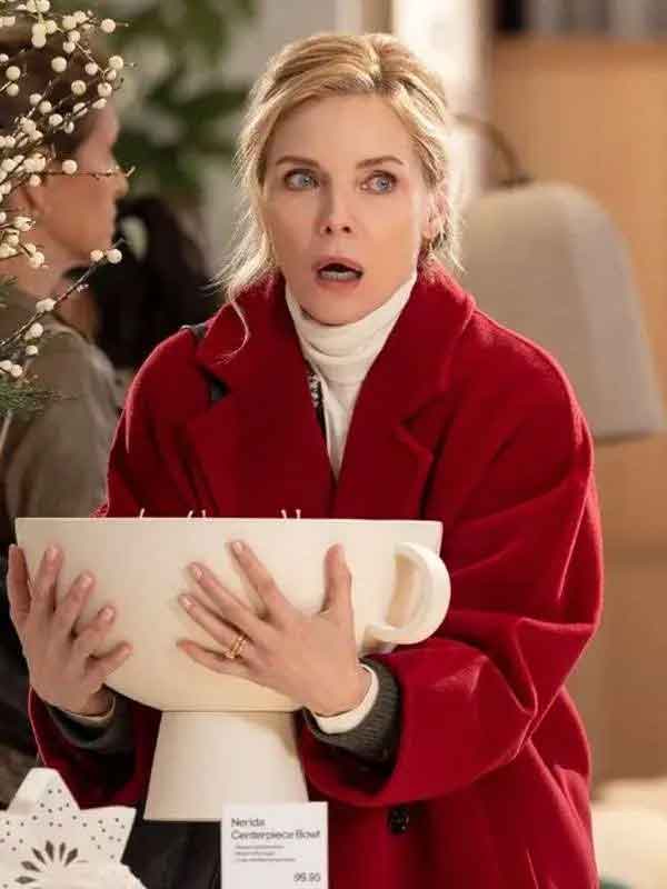 Buy Michelle Pfeiffer Oh What Fun Red Coat