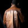 Shop Mike Epps Brown Trucker Jacket