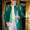 Shop NYC 2025 Jeff Goldblum Green Coat