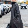 Shop Naomi Watts NYC 2025 Black Leather Coat